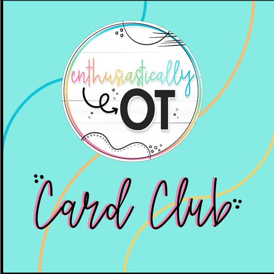 What is the enthusiasticallyOT Card Club?