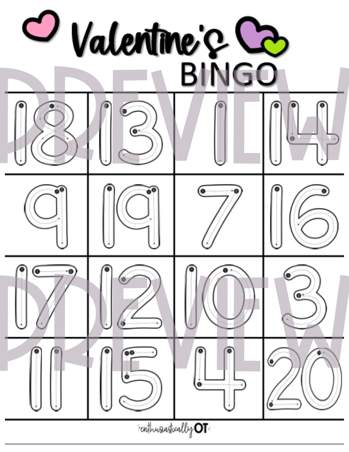 Conversation Hearts Printables