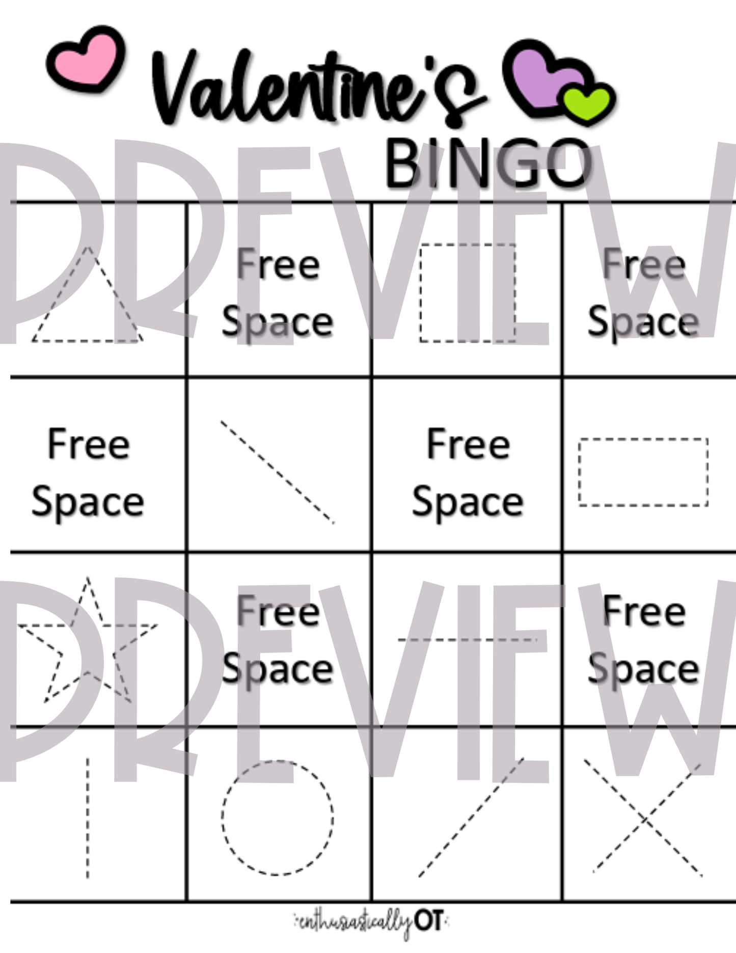 Conversation Hearts Printables