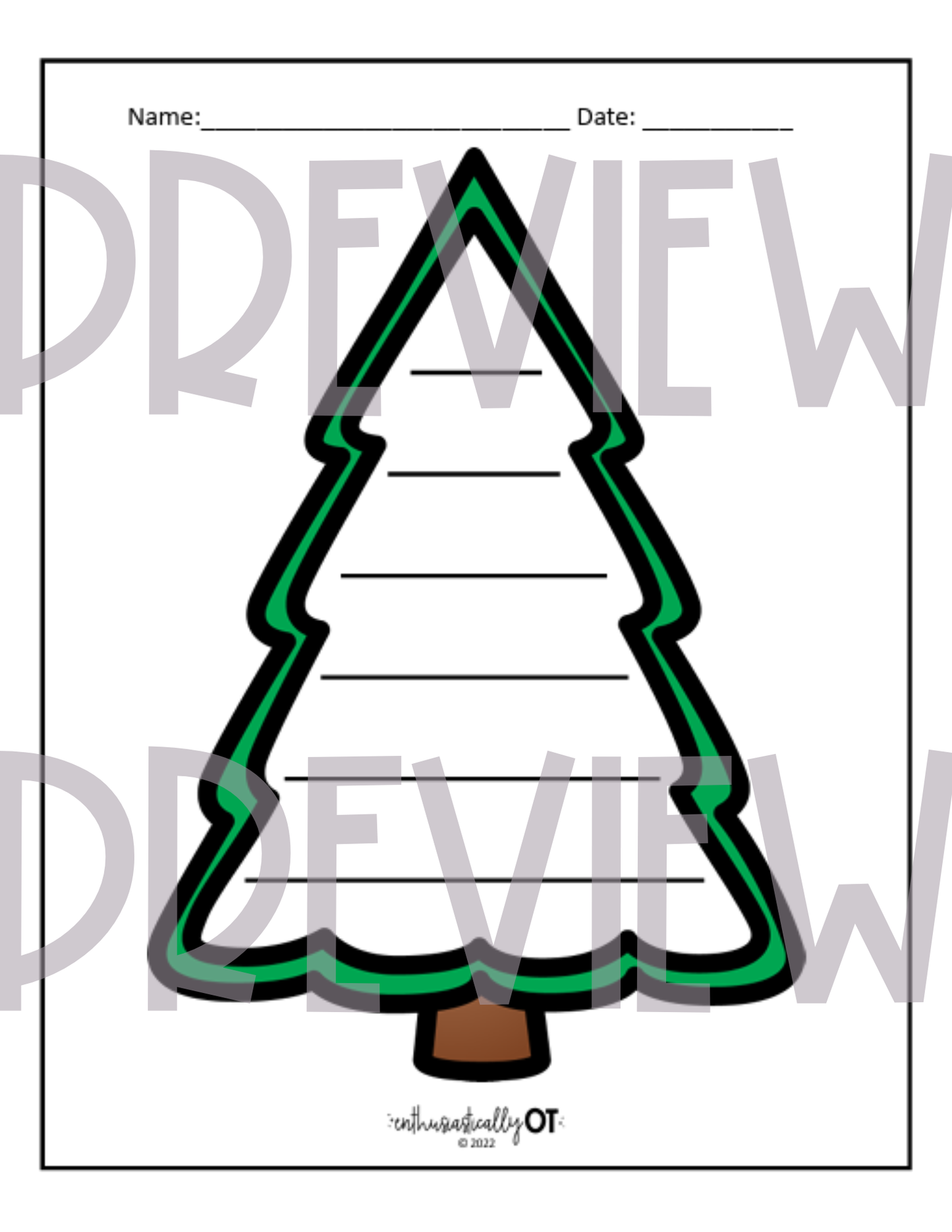 Christmas Lights Printables