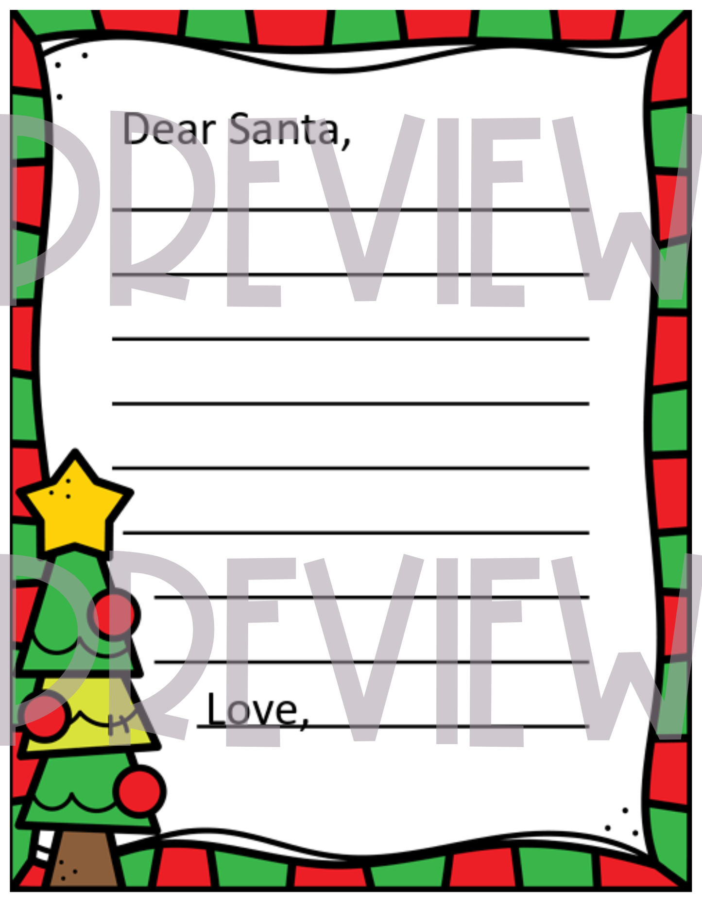 Christmas Lights Printables