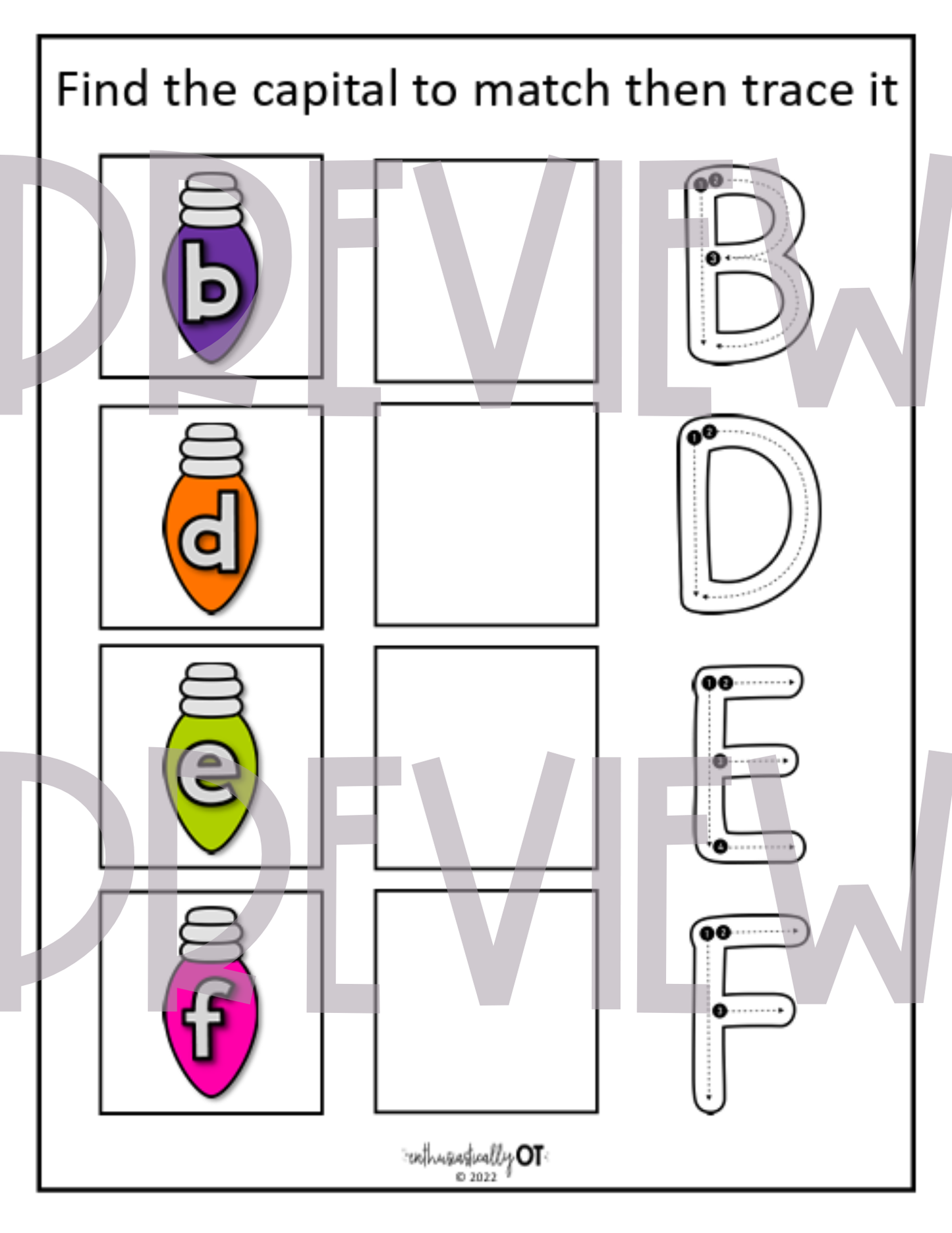 Christmas Lights Printables