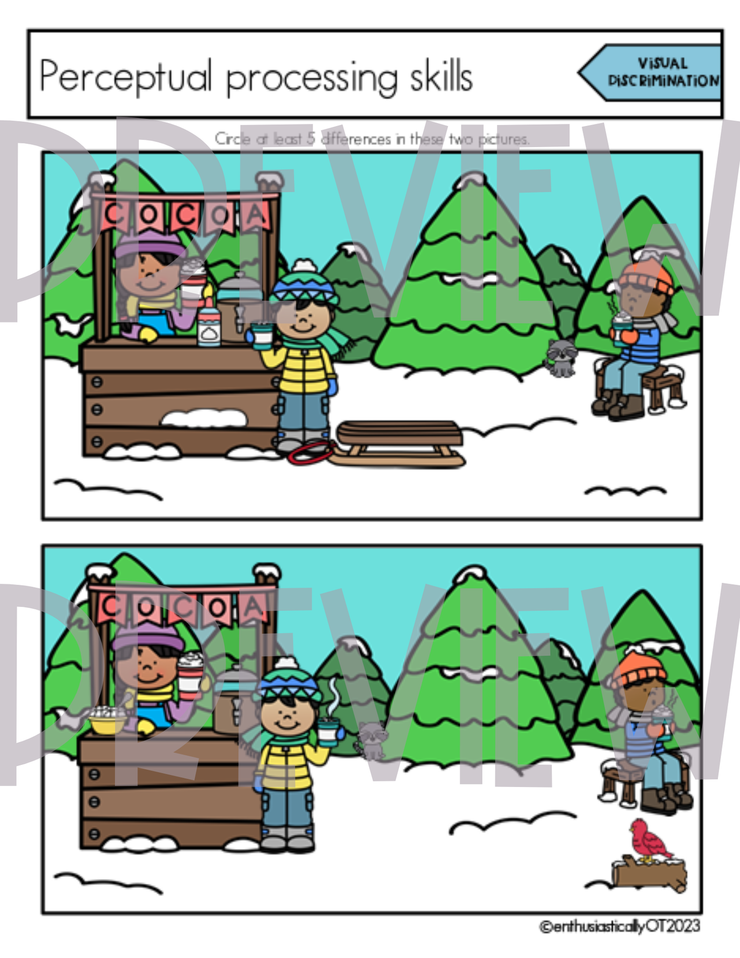 Winter Wonderland Printables