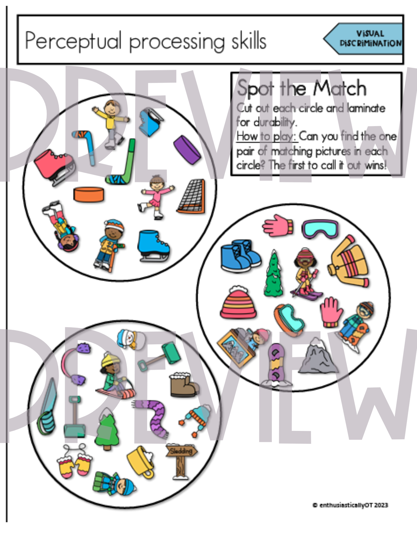 Winter Wonderland Printables