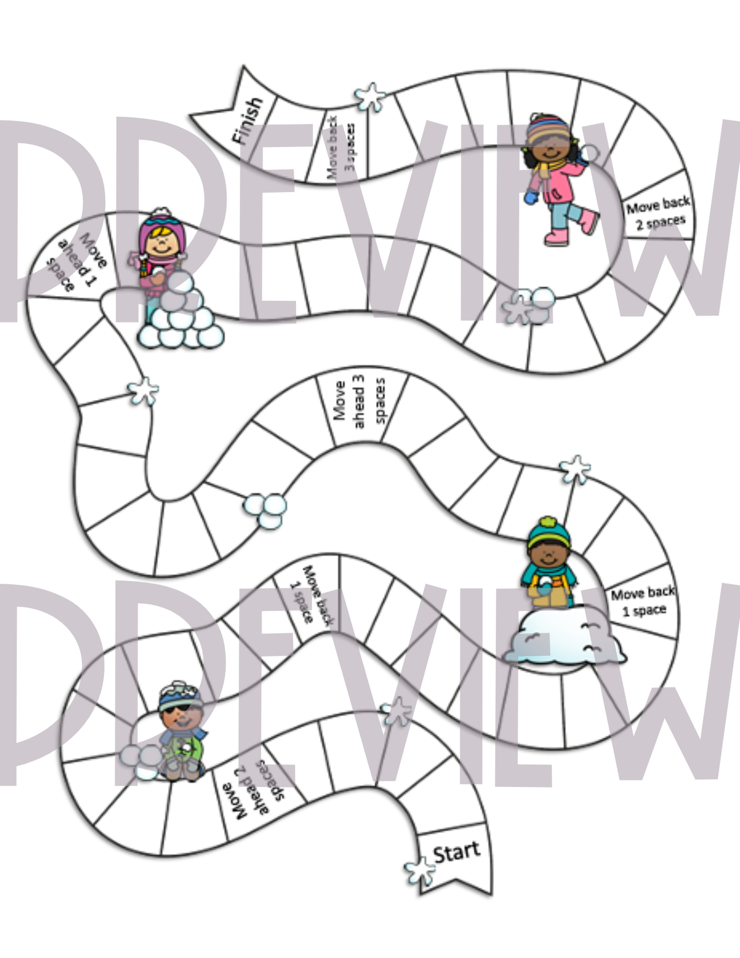 Winter Wonderland Printables