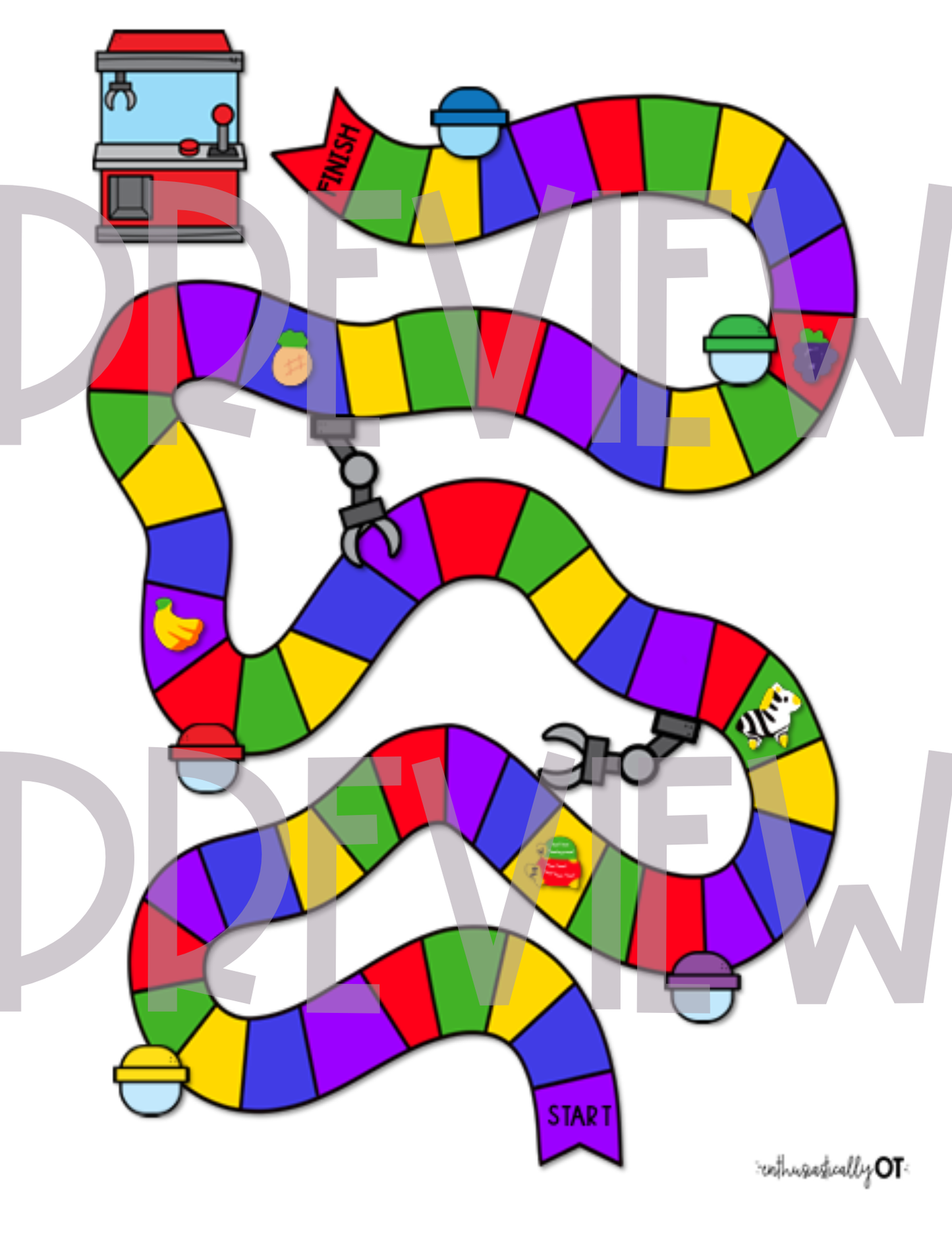 Claw Machine Madness Printables