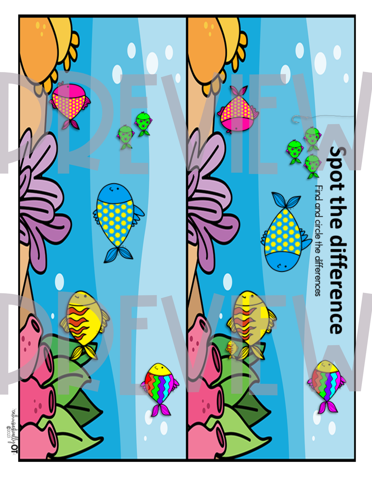 O'fishally Summer Printables