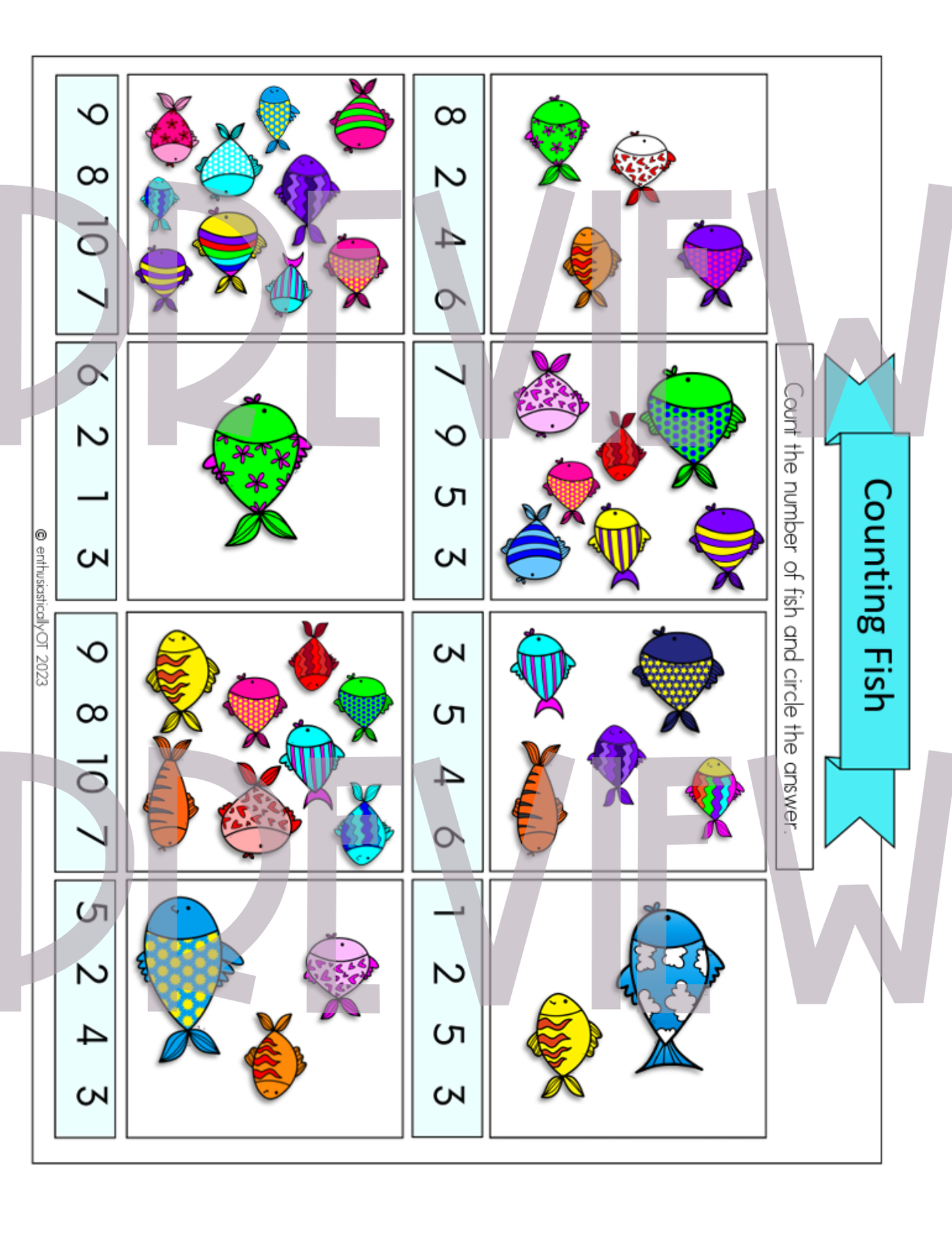O'fishally Summer Printables