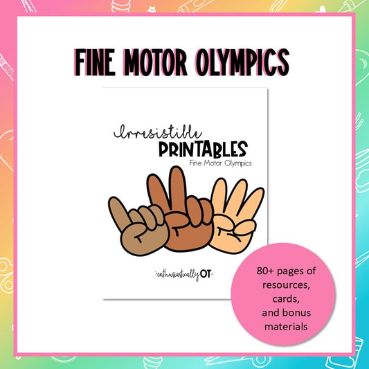 Fine Motor Olumpics