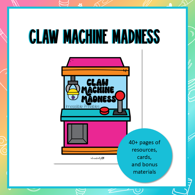 Claw Machine Madness Printables